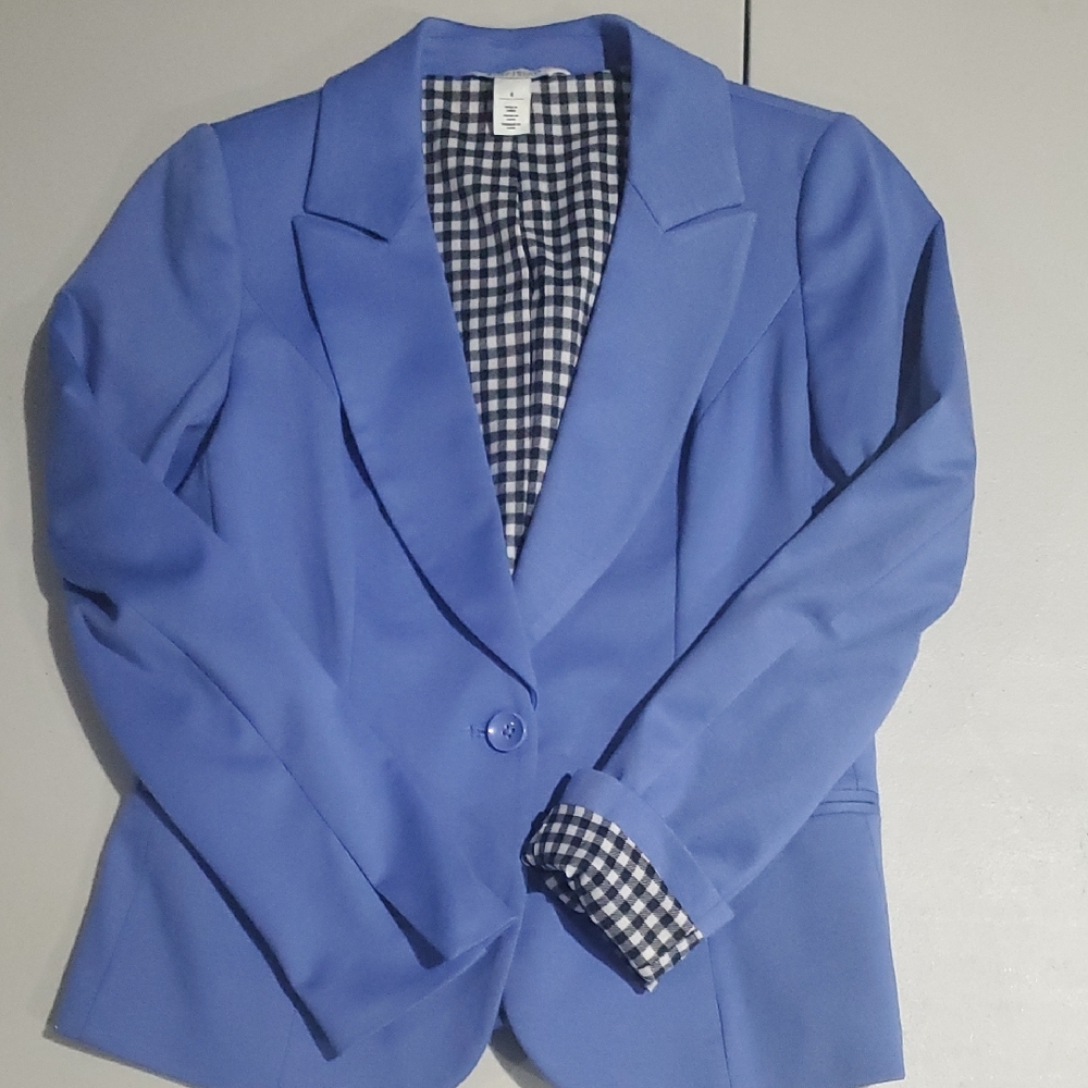 White House Black Market Royal Blue Blazer